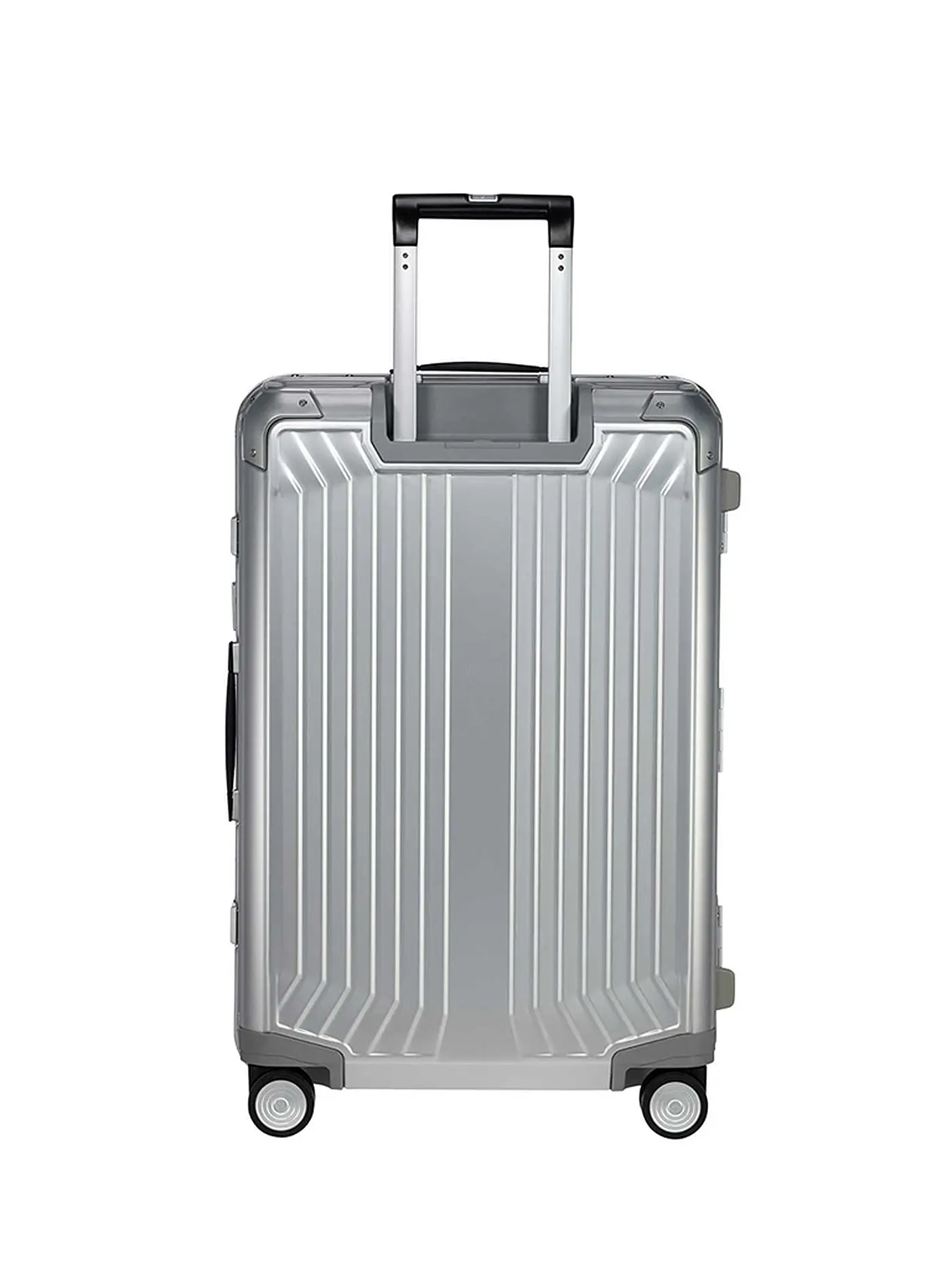 SAMSONITE | Trolley "Lite-Box Alu™" 69cm (Black) 122706 | silber
